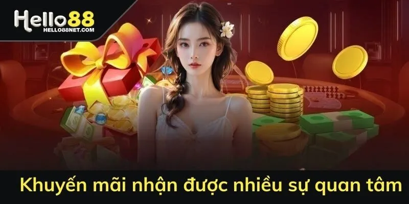 Khuyến mãi nhận được nhiều sự quan tâm